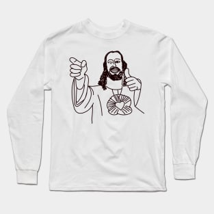 Buddy Christ Meme Long Sleeve T-Shirt